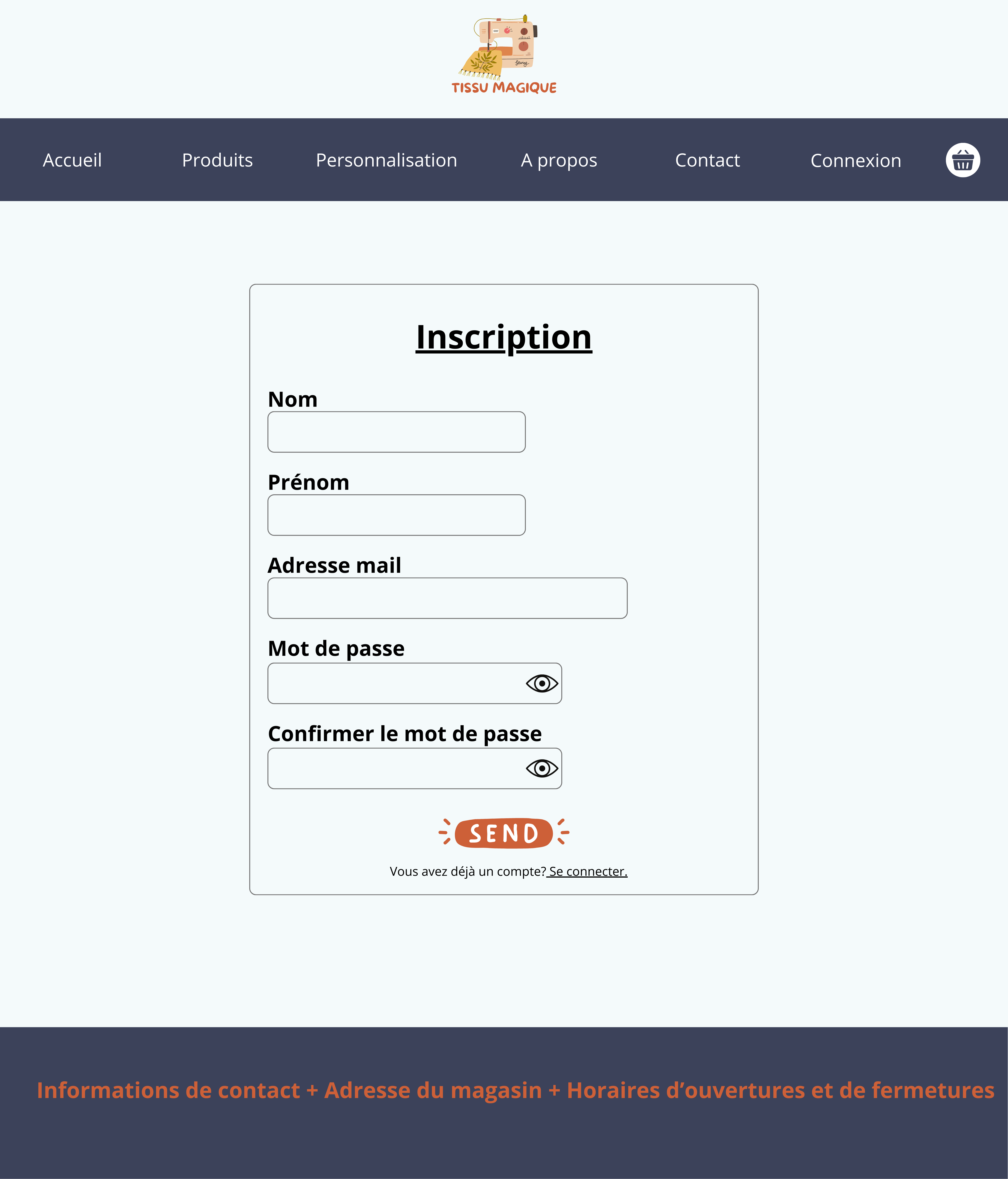 Maquette Tissu Magique