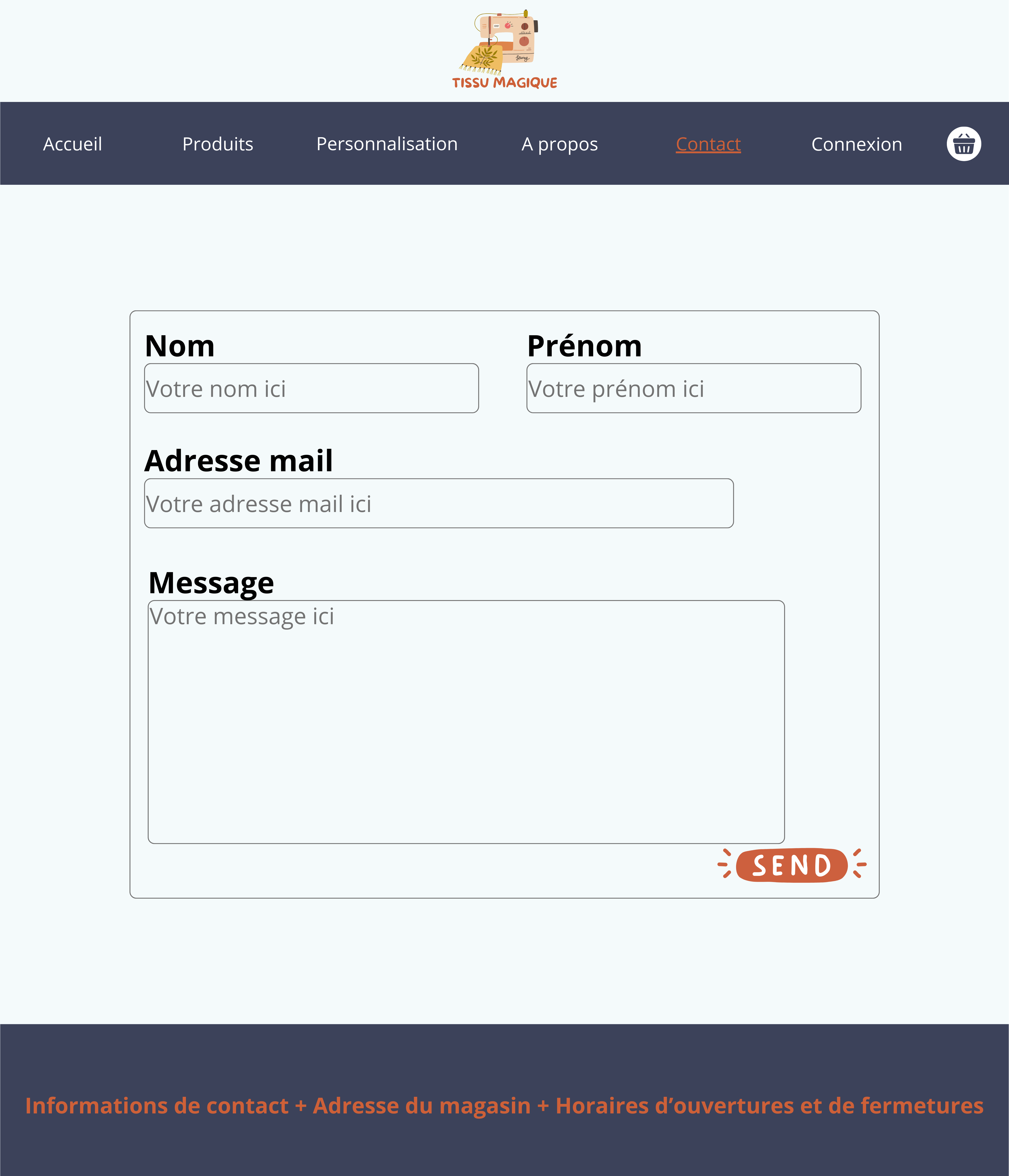 Maquette Tissu Magique
